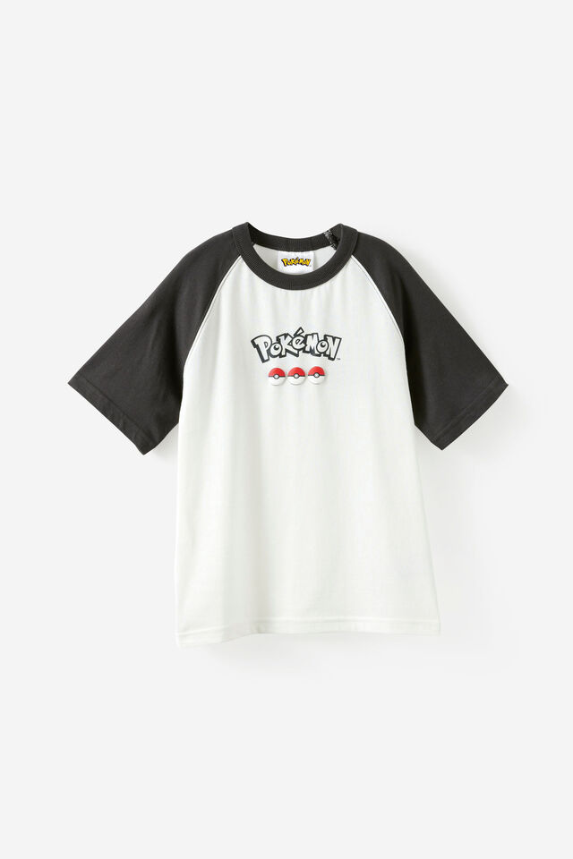Pok&eacute;mon Raglan SS Tee, LCN POK PHANTOM/POKEMON CHARCTERS