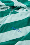 Select Colour: SEAGLASS/ENGLISH IVY DIAGONAL STRIPE