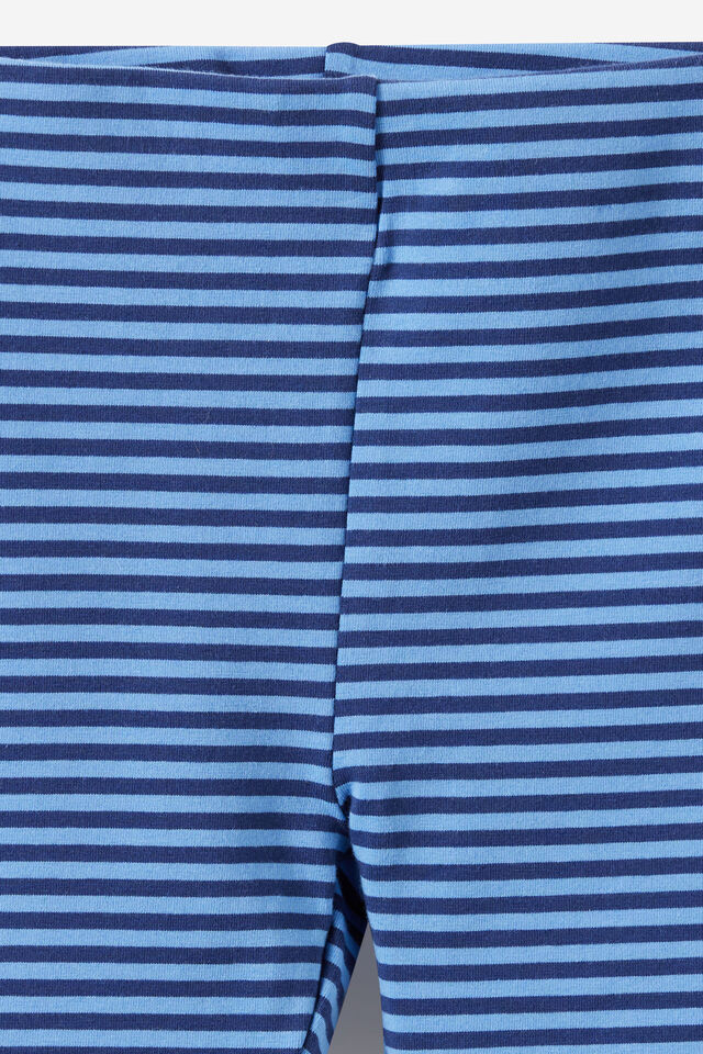 Essential Bike Short, DENIM NAVY/STRIPE