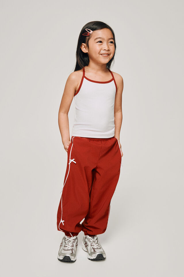 Active Barrel Leg Pant, VELVET CHERRY