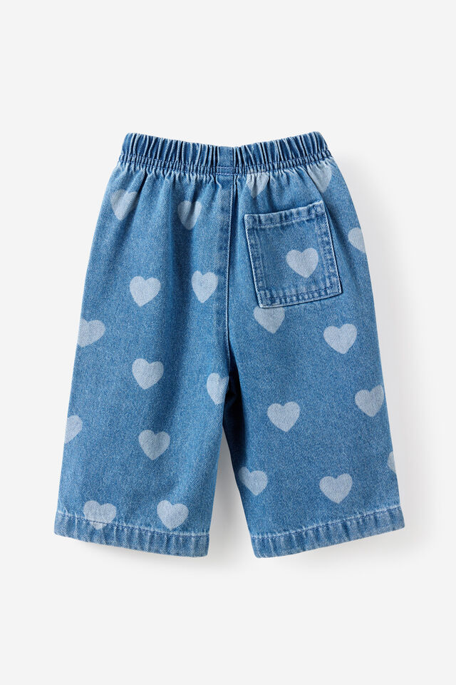 Baby Denim Straight Leg Jean, BURLEIGH BLUE WASH/LASER HEART
