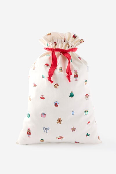 Santa Sack Family Xmas, VANILLA/EVERYTHING CHRISTMAS