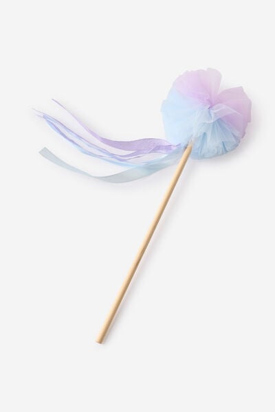 Kids Dress-Up Wand, MIDDAY BLUE/TULLE