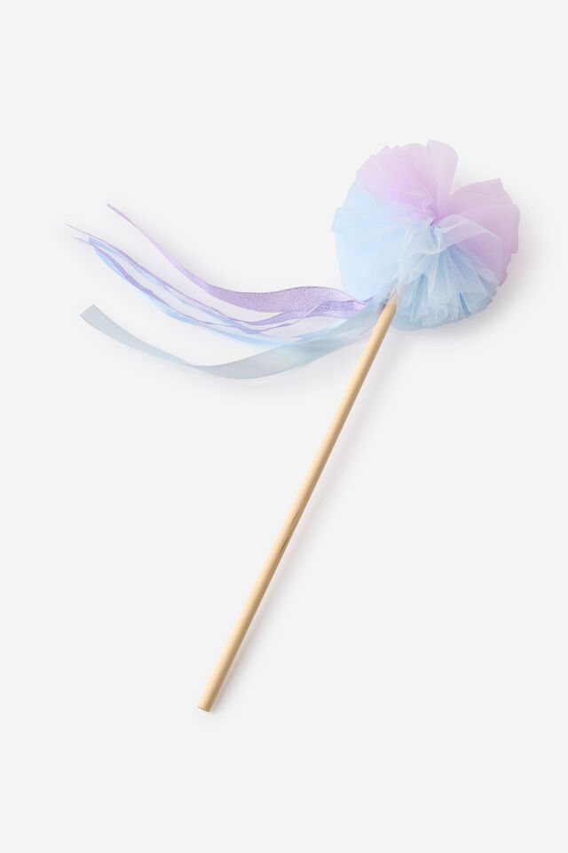 Kids Dress-Up Wand, MIDDAY BLUE/TULLE