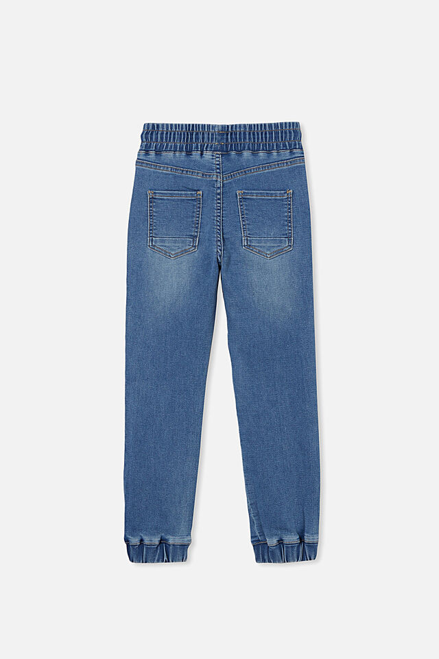 Slouch Jogger Jean, BYRON MID BLUE