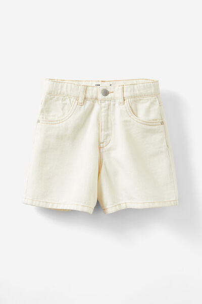 Short - Winter Denim Short, ECRU