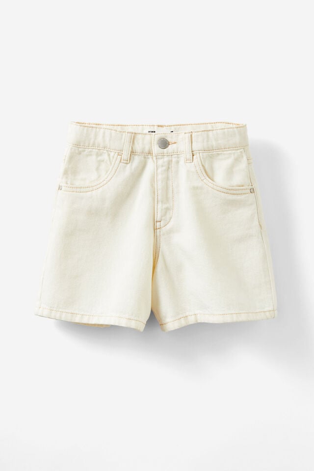 Winter Denim Short, ECRU