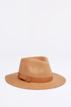 Kids Panama Hat, CARAMEL - alternate image 1