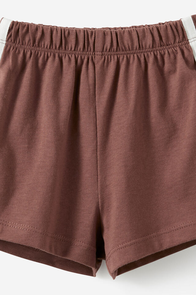 Baby Essential Relaxed Short, LIGHT BROWN