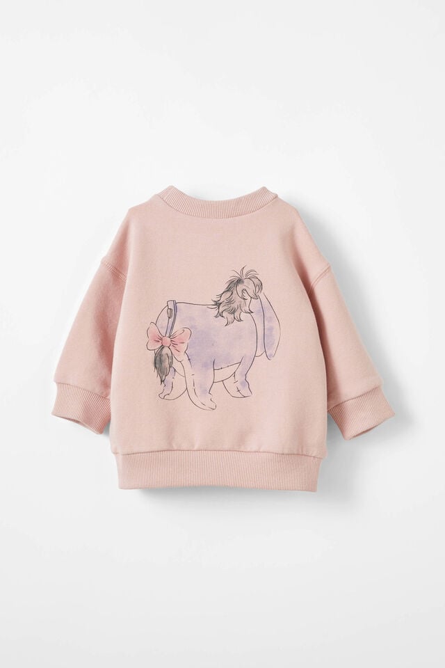 Alma Drop Shoulder Sweater Lcn, LCN DIS ZEPHYR/WINNIE THE POOH EEYORE