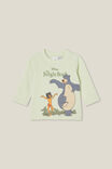 Camiseta - Jamie Long Sleeve Tee-Lcn, LCN DIS GREEN LILY/THE JUNGLE BOOK - vista alternativa 1