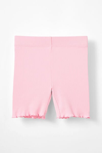 Hailey Bike Short, BLUSH PINK RIB