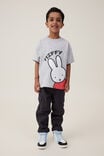 Camiseta - Miffy License Drop Shoulder Short Sleeve Tee, LCN MIF FOG GREY MARLE/MIFFY - vista alternativa 2