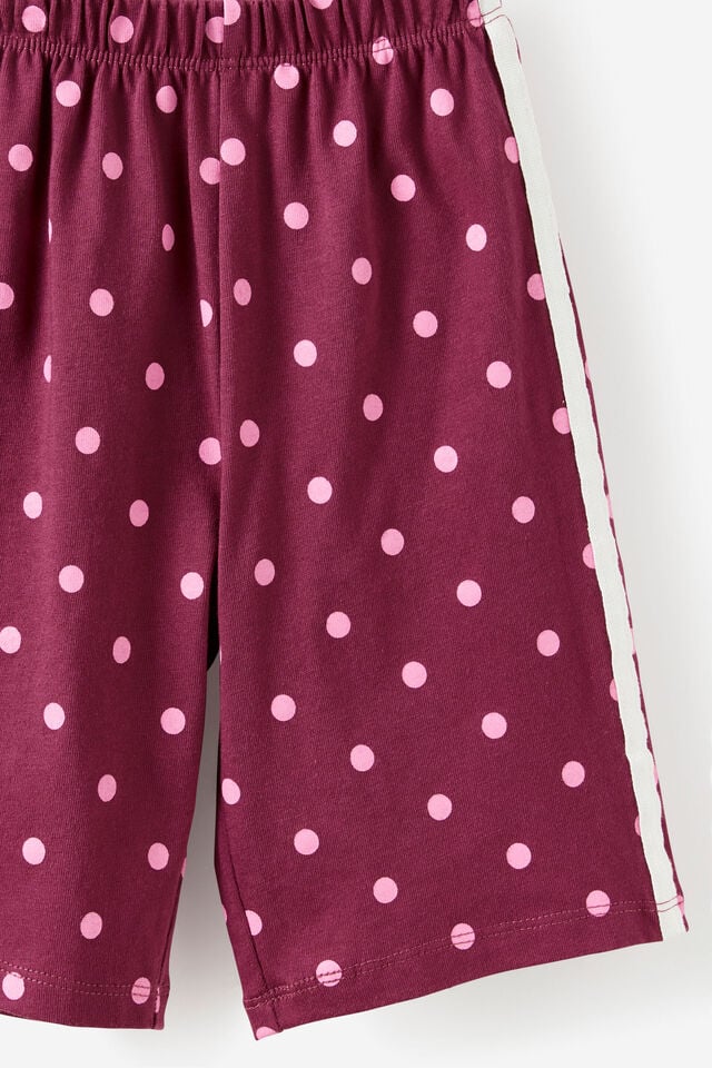 Baby Essential Relaxed Pant, BERRY JAM SPOT