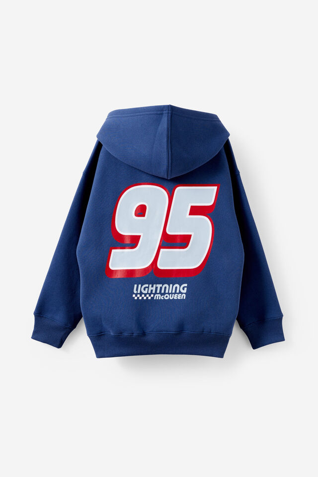 Lightning McQueen Disney Pixar Oversized Hoodie, LCN DIS DEEP DIVE/LMQ 95