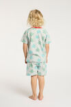 Jordan Short Sleeve Pyjama Set, CLOUD MARLE/GEO STARS - alternate image 3