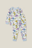 Ava Long Sleeve Pyjama Set, VANILLA/ANNIE FLORAL - alternate image 1
