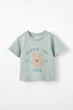 Camiseta - Jamie Short Sleeve Tee-License, LCN DIS STONE GREEN/WINNIE THE POOH - vista alternativa 1