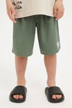 Bobby Stretch Board Short, SWAG GREEN/DUSK BLUE PIPING - alternate image 2