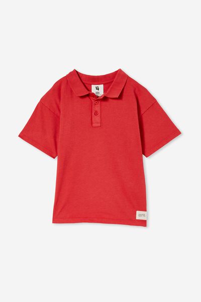 Ziggy Polo, LUCKY RED/LIGHT WASH
