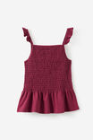 Select Colour: BERRY JAM/VANILLA FLOWER EMB