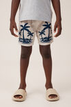 Bailey Board Short, RAINY DAY/IN THE NAVY PALM - alternate image 1