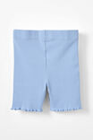 Hailey Bike Short, DUSK BLUE RIB - alternate image 3