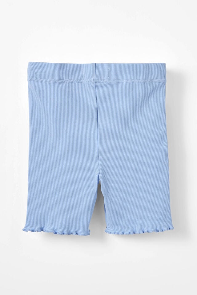 Hailey Bike Short, DUSK BLUE RIB