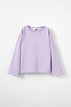 LILAC DROP/VANILLA STRIPE