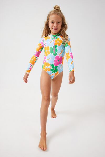 Lydia One Piece, HIBISCUS DAISY BRIGHTS