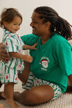 Adults Dreamdrift Family Xmas Pj Set, ENGLISH IVY/SANTA STAMP - example image 2
