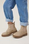 Pull On Gusset Boot, WASHED STONE - alternate image 1