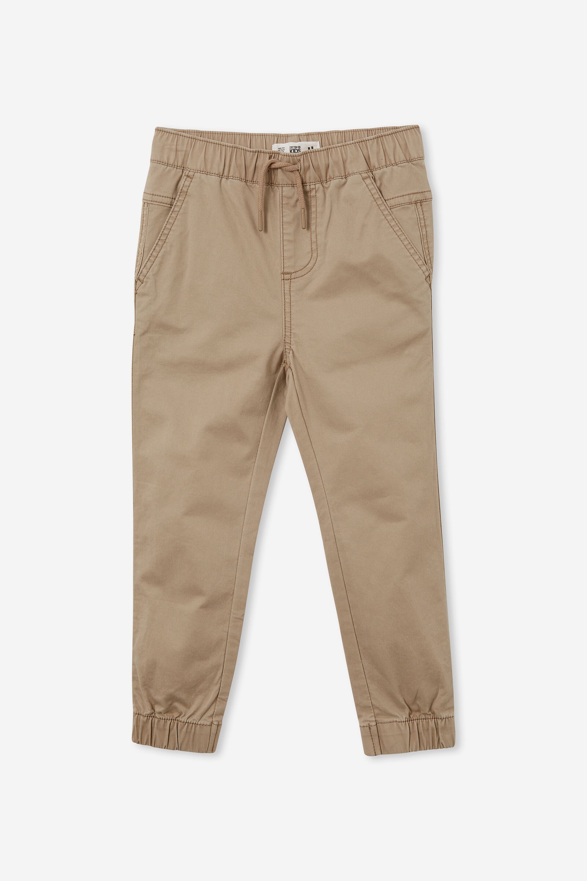 Boys Chino Trousers - Brown
