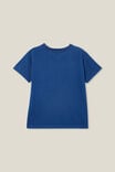Camiseta - Poppy Short Sleeve Print Tee, PETTY BLUE/SOMEWHERE RAINBOW - vista alternativa 3
