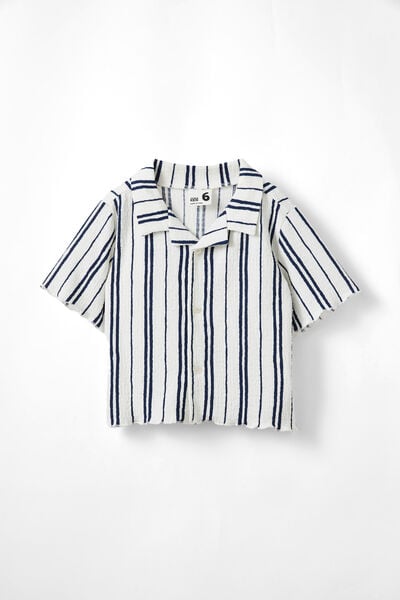 Amelie Shirt, IN THE NAVY/STRIPE