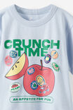 Essentials Graphic Short Sleeve Tee, ICE BLUE/CRUNCH TIME - example image 4