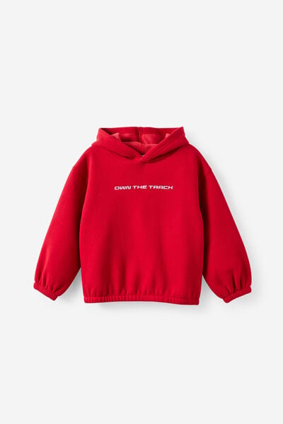 Sammy Balloon Hoodie, HERITAGE RED/DRIFT