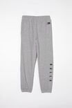 License Super Slouch Trackpant, LCN NBA FOG GREY MARLE/CHICAGO BULLS BADGE - alternate image 3