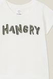 Camiseta - Jamie Short Sleeve Tee, VANILLA/HANGRY ULTRA BOLD - vista alternativa 2