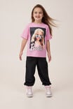 Barbie Drop Shoulder Short Sleeve Tee, LCN MAT BARBIE SUNGLASSES/PINK GERBERA - alternate image 2