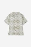 Camiseta - Cabana Short Sleeve Shirt, DEEP SAGE/TILE PALM - vista alternativa 5