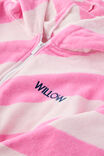 Select Colour: STRAWBERRY MILK/WHITE DIAGONAL STRIPE