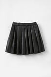 Athena Pleated Skirt, BLACK - alternate image 1