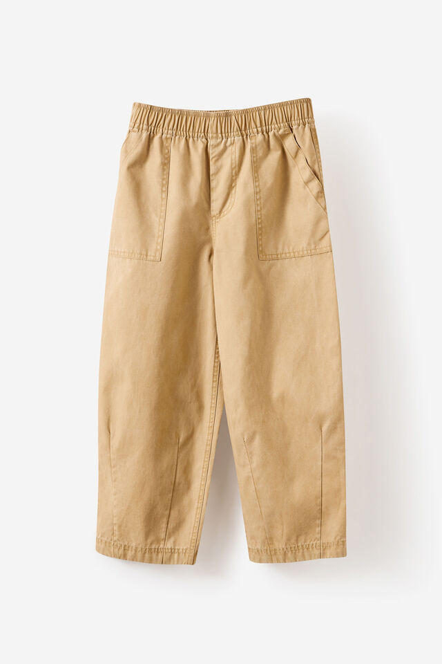 Balloon Utility Pant, WASHED SEMOLINA