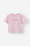 Baby Essential Short Sleeve Graphic Tee, TEA PARTY PINK/LITTLE FOODIE - example image 2