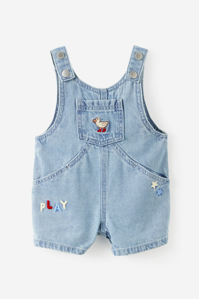 Aspen Denim Shortall, BONDI LIGHT BLUE/LUCKY DUCK