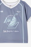 NBA LA Lakers Baby Sport Tee, LCN NBA STEEL/LA LAKERS - alternate image 2