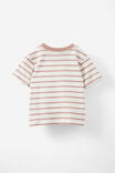 Jamie Short Sleeve Tee, TAUPY BROWN/VANILLA RILEY STRIPE - alternate image 3