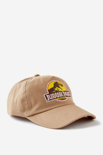 Kids Licensed Cap, LCN UNI JURASSIC PARK/TAUPY BROWN