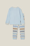 Finley Long Sleeve Pyjama Set, FROSTY BLUE/RACE DAY READY - alternate image 3